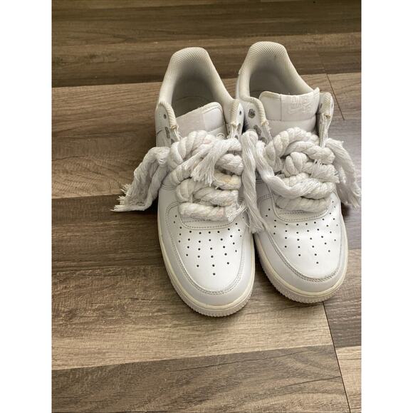 custom air force 1 rope laces Size 8.5